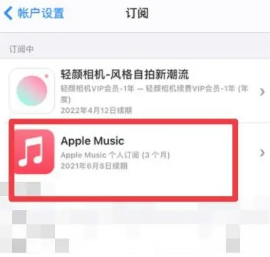 桐城apple维修店分享Apple Music怎么取消自动收费 