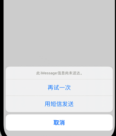 桐城apple维修iPhone上无法正常发送iMessage信息