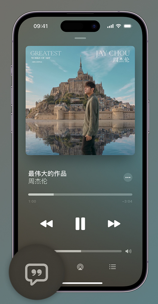 桐城iphone维修分享如何在iPhone上使用Apple Music全新唱歌功能 