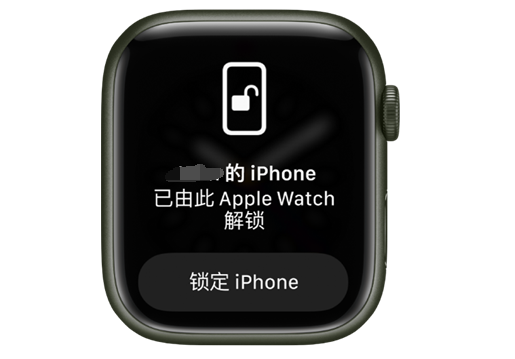 桐城苹果手机维修分享用 AppleWatch 解锁配备面容 ID 的 iPhone方法 