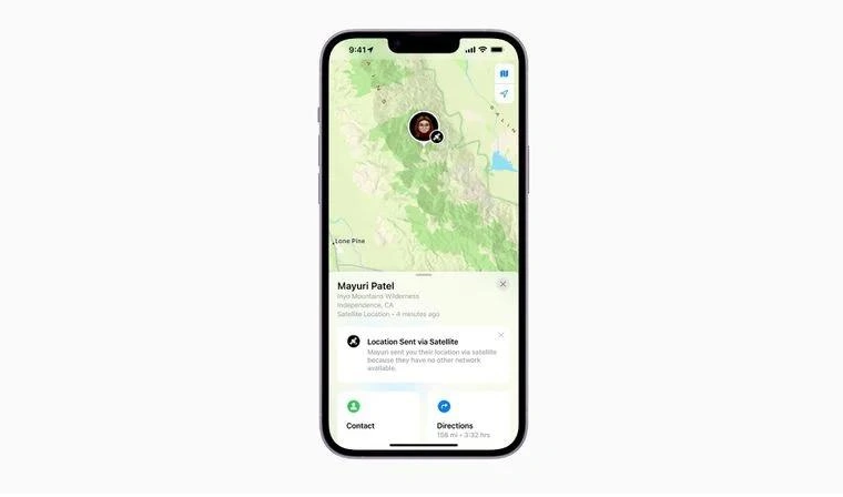 桐城苹果14维修分享iPhone14系列中 FindMy功能通过卫星分享位置方法教程 