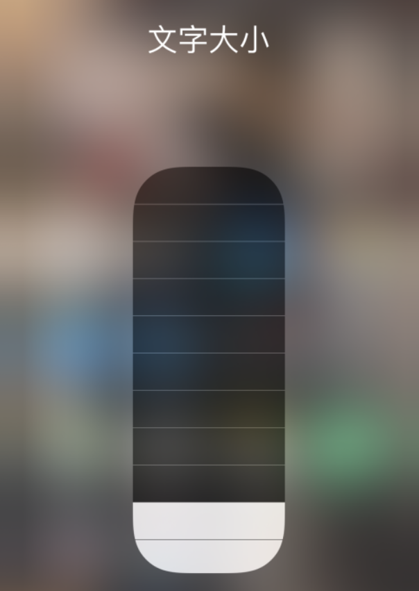 桐城苹果手机维修分享小技巧：在 iPhone 控制中心快速调节字体大小 