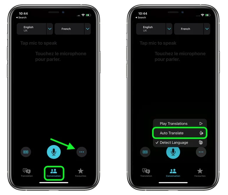 桐城苹果手机维修分享iOS 15 “翻译” App 新改进 